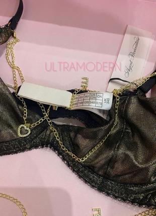 Дуже красивий комплект білизни agent provocateur 34b/75b, 34c/75c, 34d/75d,  трусики 2/s, 3/m4 фото