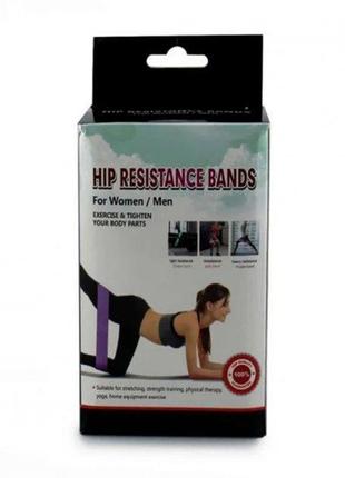 Тканевые резинки для фитнеса и спорта u-powex hip resistance band, набор 3 шт + чехол в комплекте6 фото