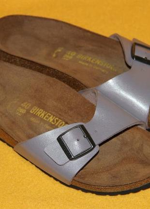 Босоножки, вьетнамки, шлёпанцы birkenstock р.39-40 стелька 25,5-26 см1 фото