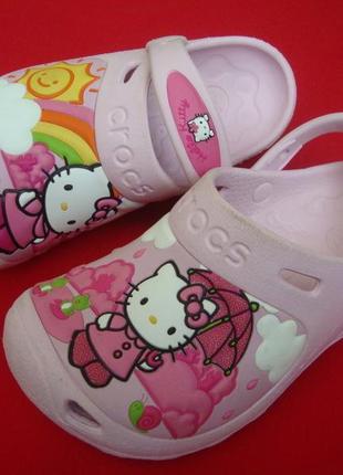 Сандалі crocs kitty оригінал 31-32 розм5 фото