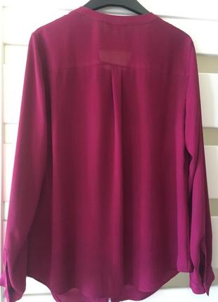 Сочного цвета деловая блуза, marks &spenser2 фото