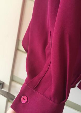 Сочного цвета деловая блуза, marks &spenser4 фото