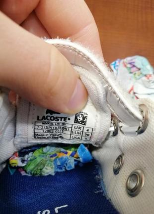 Кеды lacoste 4