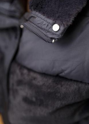 Куртка жіноча демісезонна, колір графіт, 131r30665 фото