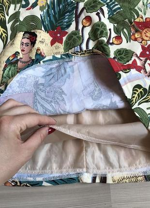 Юбка принт d&g 3