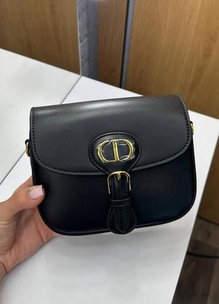 Жіноча сумка dior bobby black люкс якість