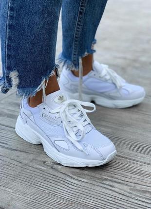 Кроссовки adidas falcon white кросівки9 фото