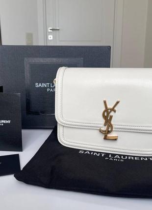 Жіноча сумочка yves saint laurent solferino milk люкс якість