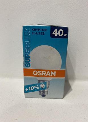 Krypton e14 40 w osram лампа розжарювання