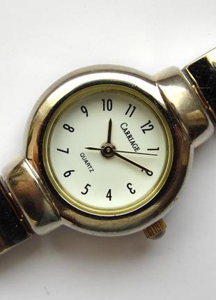 Carriage by timex классические винтажные часы из сша оригинал4 фото