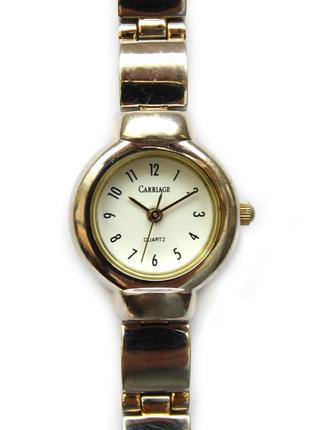 Carriage by timex классические винтажные часы из сша оригинал1 фото