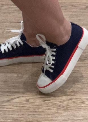 Кеды женские летние текстиль