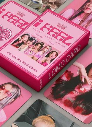 Ломо карты g idle i feel айдл k pop 55 карточек