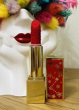 Оригинальный estee lauder pure color starlet red помада для губ матирующий эффект1 фото