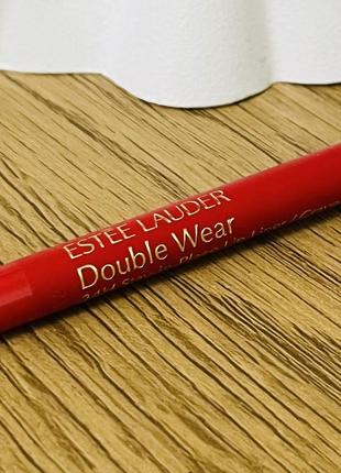 Оригінал estée lauder double wear 24h stay-in-place lip liner стійкий олівець для губ 018 red5 фото