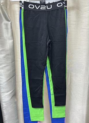 Спортивный комплект костюм топ и лосины  98-176см хлопок10 фото