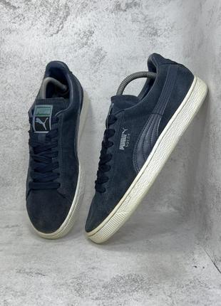 Замшевые кроссовки puma suede1 фото