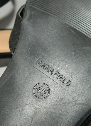 Р. 45 нові жіночі жіночі чорні замшеві anna field10 фото