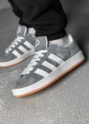 Adidas campus 00s grey3 фото