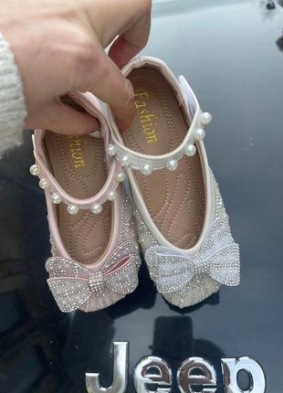 Шикарные нарядные туфли для вашей принцессы