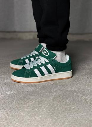 Adidas campus 00s green white 2