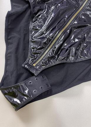 Спокусливе, вінілове боді з лімітованої колекції  💞hunkemoller💞 🗝️private collection🗝️7 фото