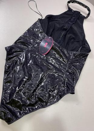 Спокусливе, вінілове боді з лімітованої колекції  💞hunkemoller💞 🗝️private collection🗝️10 фото