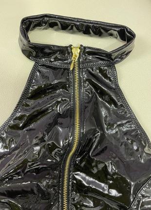 Спокусливе, вінілове боді з лімітованої колекції  💞hunkemoller💞 🗝️private collection🗝️8 фото