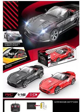 Машинка diablo ferrari 811 на радіоуправлінні. спортивна машинка на пульті радіокерування, на акумуляторі