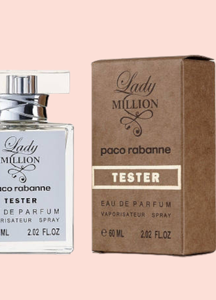 Тестер  paco rabanne lady million1 фото