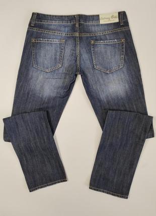 Женские стильные рваные синие джинсы amy gee, имталия, p.l-2xl8 фото