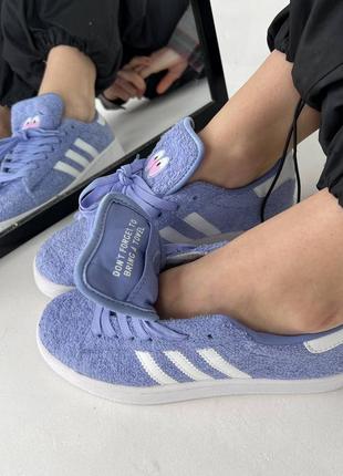 Стильные женские замшевые кеды, adidas campus, натуральная замша, 36-37-38-39-40-41-42-43-44-456 фото