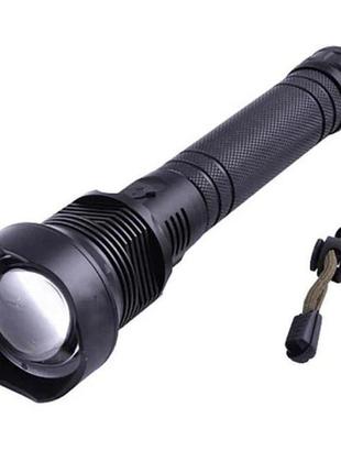 Потужний ліхтарик акумуляторний тактичний x-balog bl-x92-p70 із зарядкою від usb, тактичний ліхтар5 фото