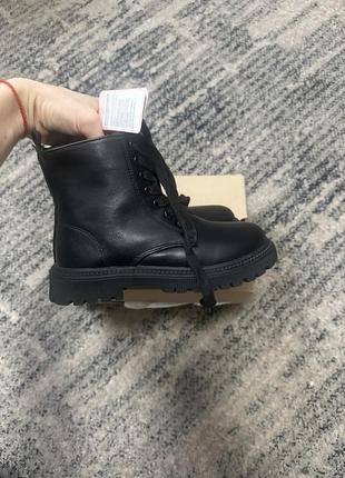 Черевички демі, шкіряні черевики