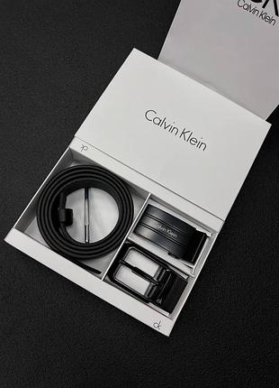 Мужской кожаный ремень calvin klein8 фото