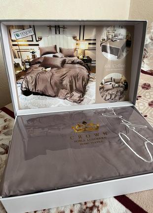 👑 постельное белье в подарочном упаковке crown 👑1 фото
