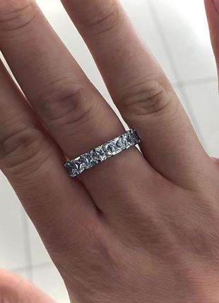 Серебряная кольца дорожка