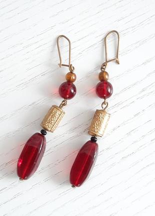Винтажные серьги