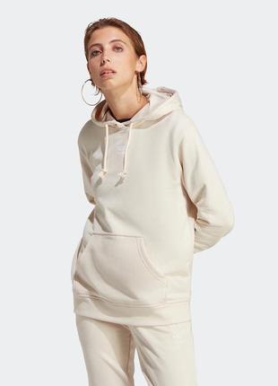 Худі від adidas adidas світшот adicolor essentials regular hoodie ia6426 бежевий regular fit