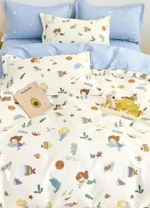 Детский комплект постельного белья в кроватку вилюта (viluta) сатин twill 687
