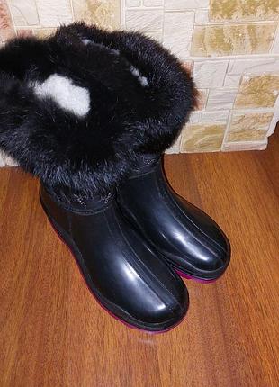 Сапожки резинові