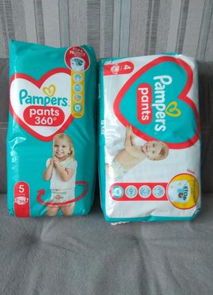 Pampers pants подгузники трусики 4 5 6 размер