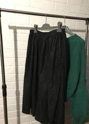 Шкіряна спідниця jil sander