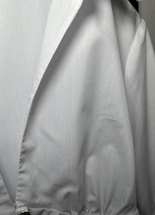 Белая блуза, рубашка с баской river island10 фото