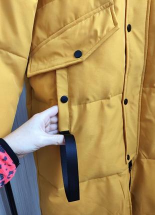 Новая длинная зимняя мужская куртка парка оверсайз l/xl/xxl6 фото