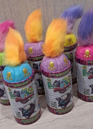 Мягкая игрушка misfittens котик в банке