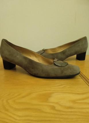 Лоферы замша р.41-42 италия