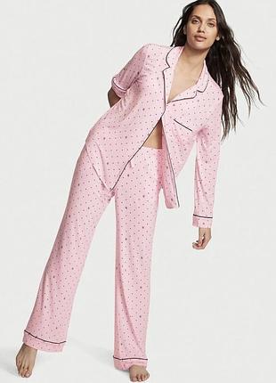 Піжама з модалу, victoria’s secret, modal long pajama set