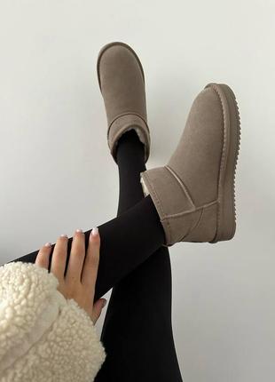 Угги ugg ultra mini sand suede3 фото