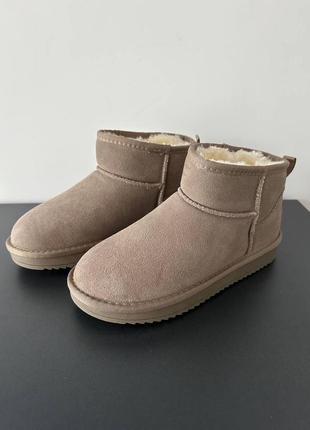 Угги ugg ultra mini sand suede7 фото